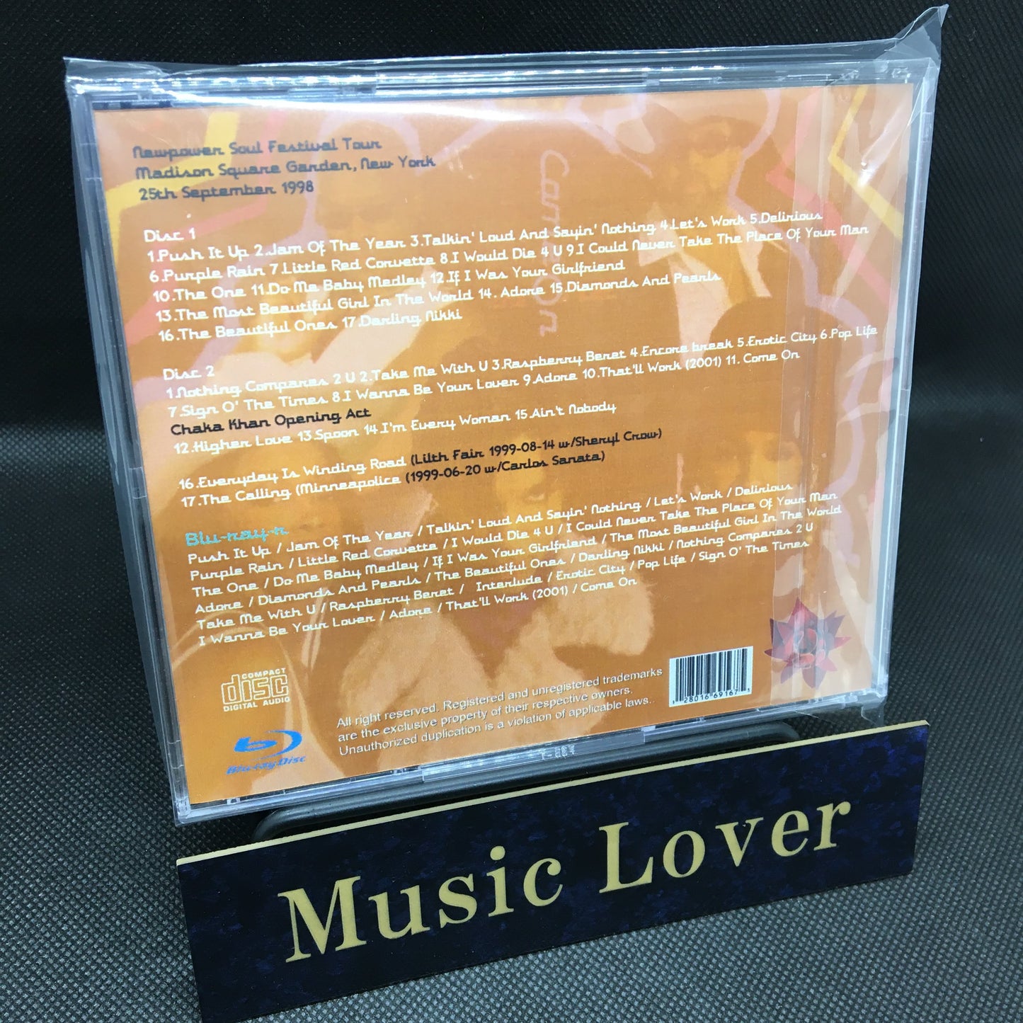 PRINCE / NYC Soul September 25, 1998 (2CDR+1BDR)