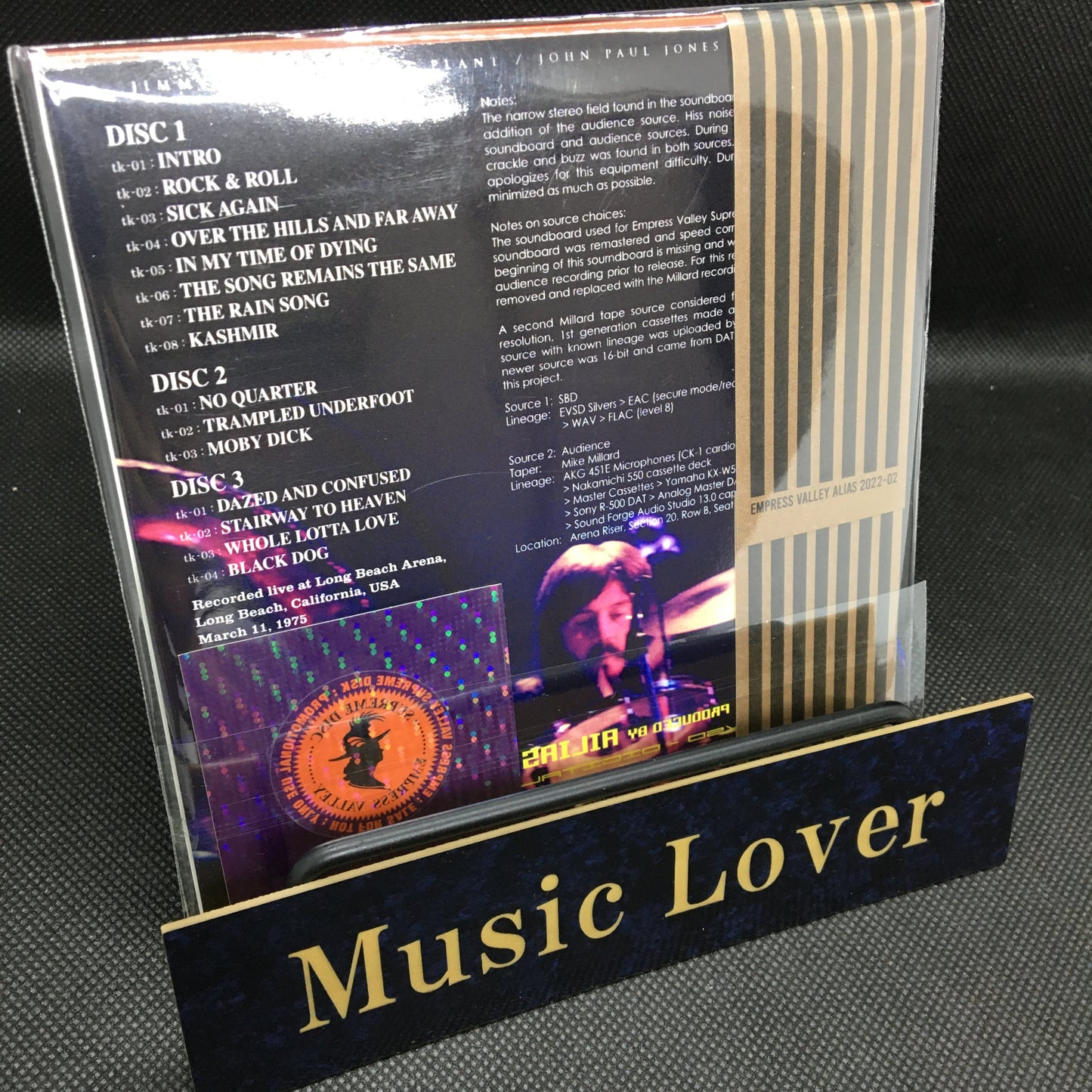 LED ZEPPELIN / LONG BEACH ARENA MATRIX (3CD)