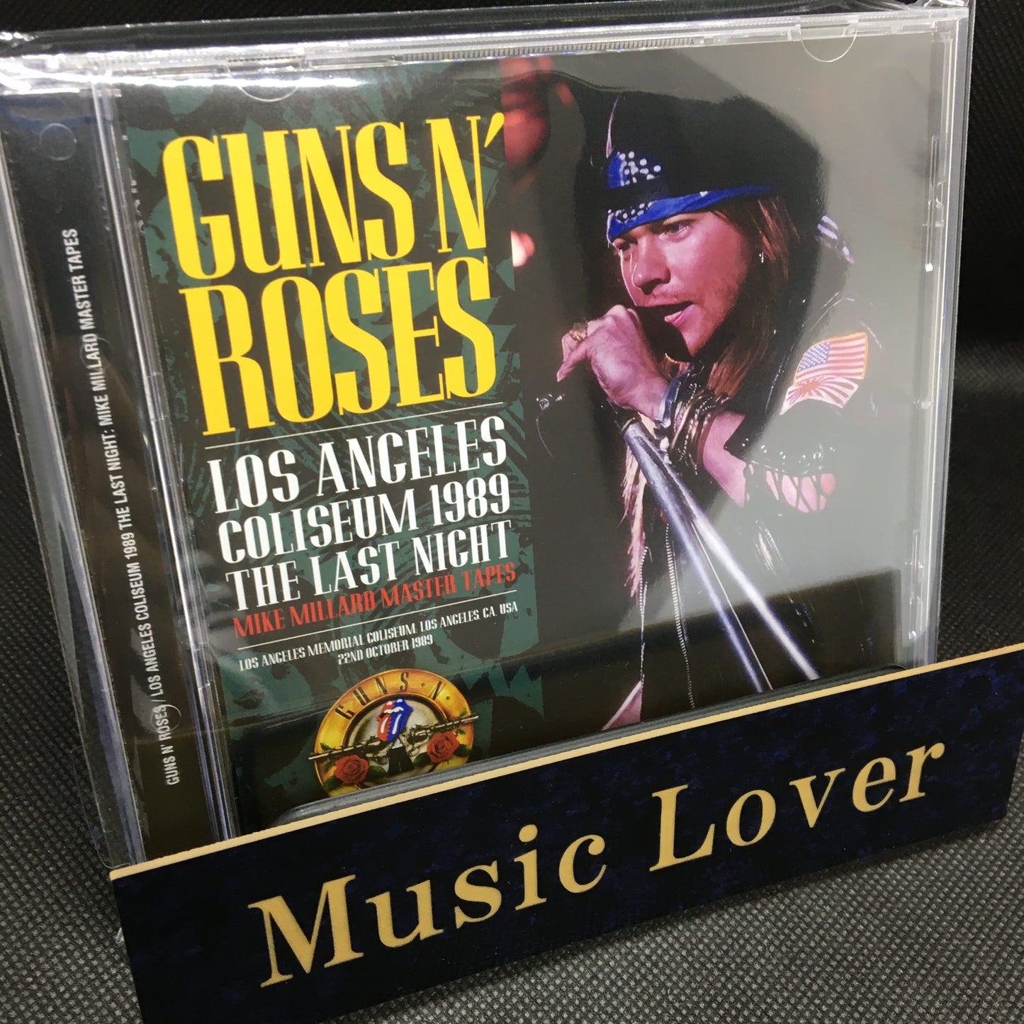 GUNS N' ROSES / LOS ANGELES COLISEUM 1989 THE LAST NIGHT MIKE MILLARD MASTER TAPES (1CD)