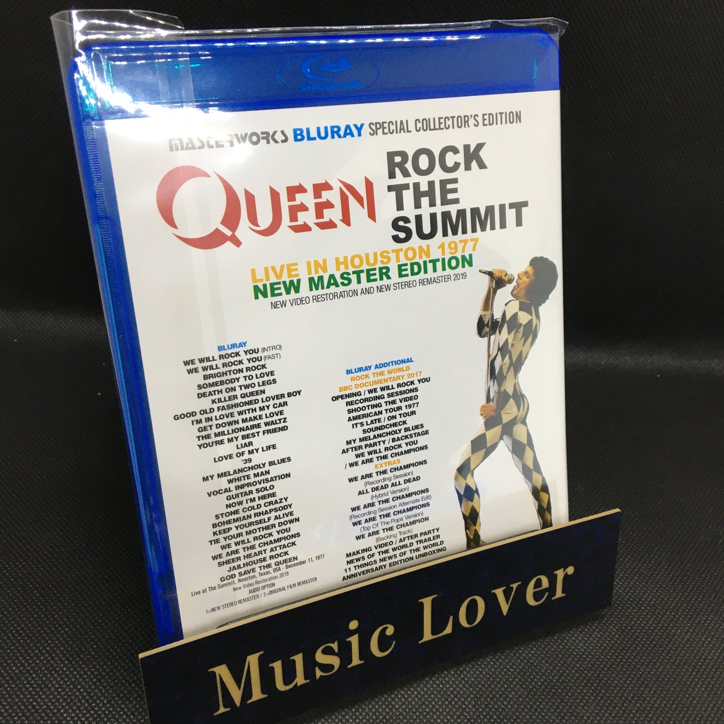 QUEEN / ROCK THE SUMMIT LIVE IN HOUSTON 1977 NEW MASTER EDITION (1BDR)