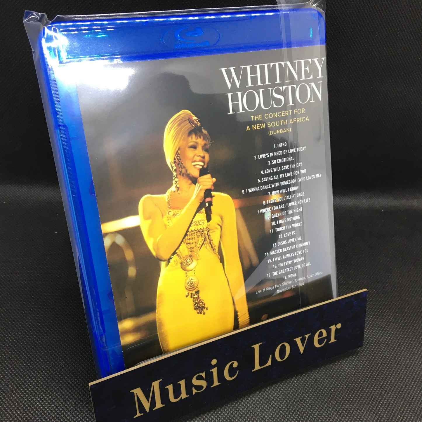 WHITNEY HOUSTON / THE CONCERT FOR A NEW SOUTH AFRICA DURBAN 1994 PRO SHOT (1BDR)