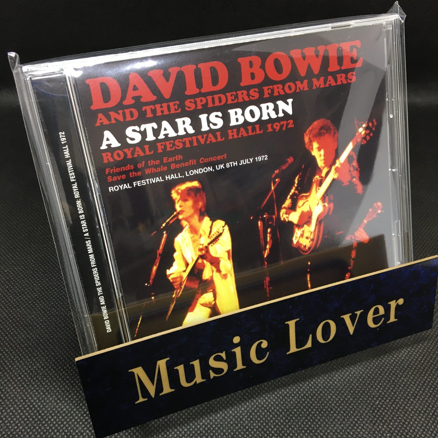 DAVID BOWIE AND THE SPIDERS FROM MARS / A STAR IS BORN ROYAL FESTIVAL HALL 1972 (1CD)