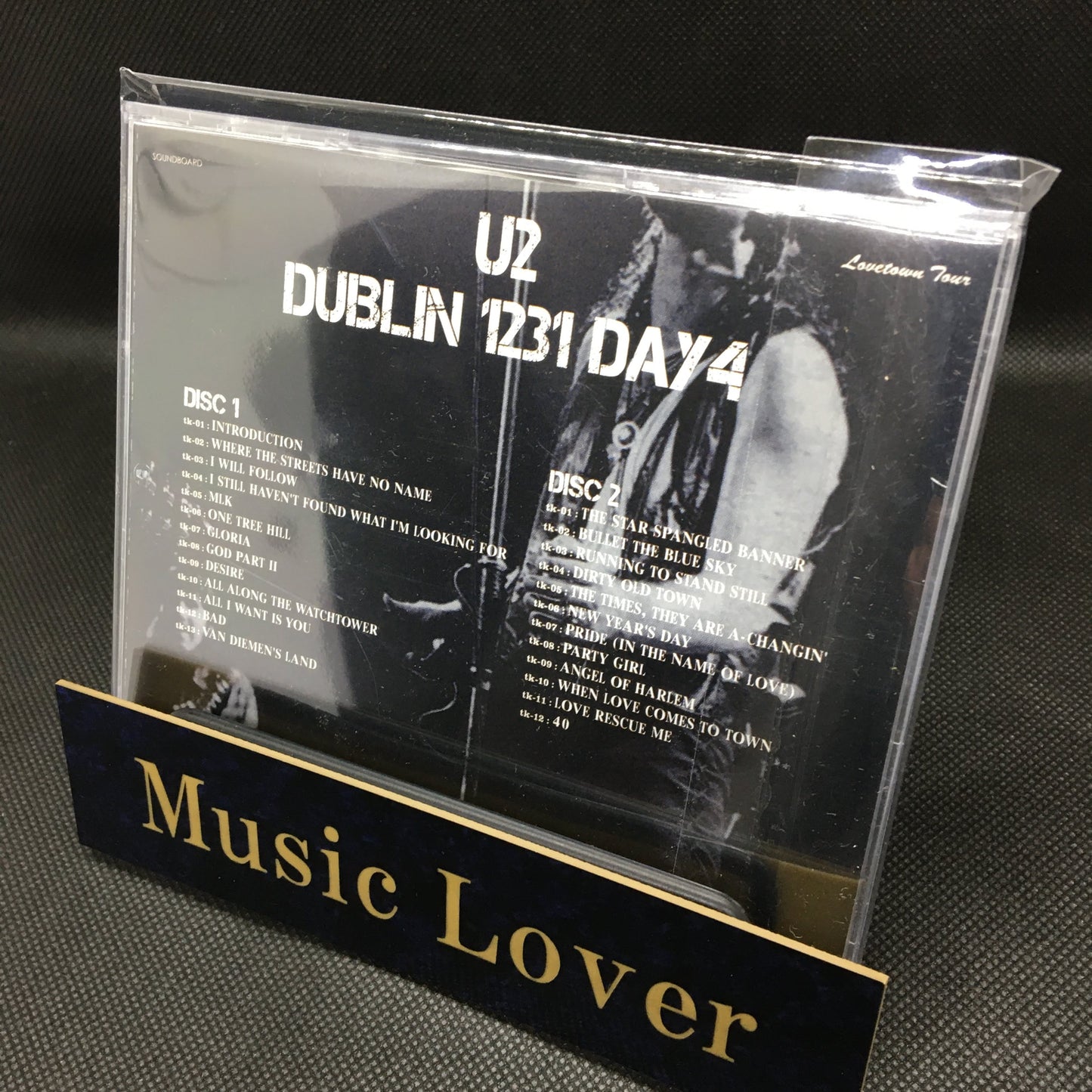 U2 Dublin LOVE COMES TO TOWN TOUR 1989 4 Titles 8CD Set Soundboard Moonchild