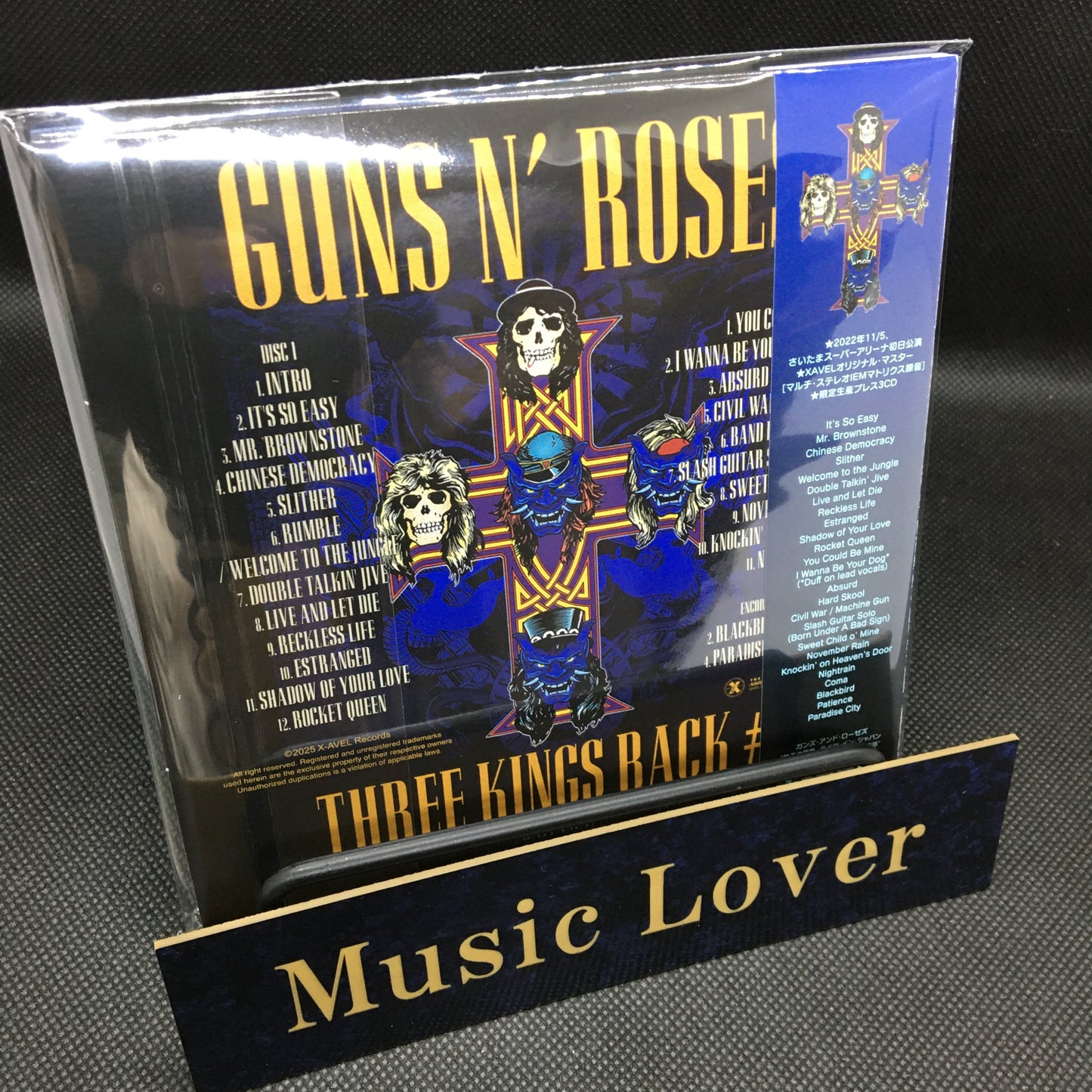 GUNS N’ ROSES / THREE KINGS BACK COMPLETE Limited Set (Paper 6CD with Bonus 4BDR)