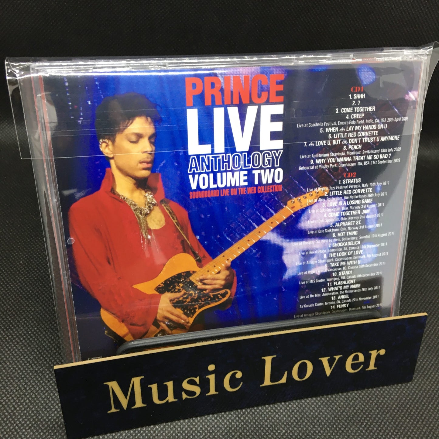 Prince Live Anthology Vol. 2 2008 Coachella & 2009 Montreux 2CD Soundboard