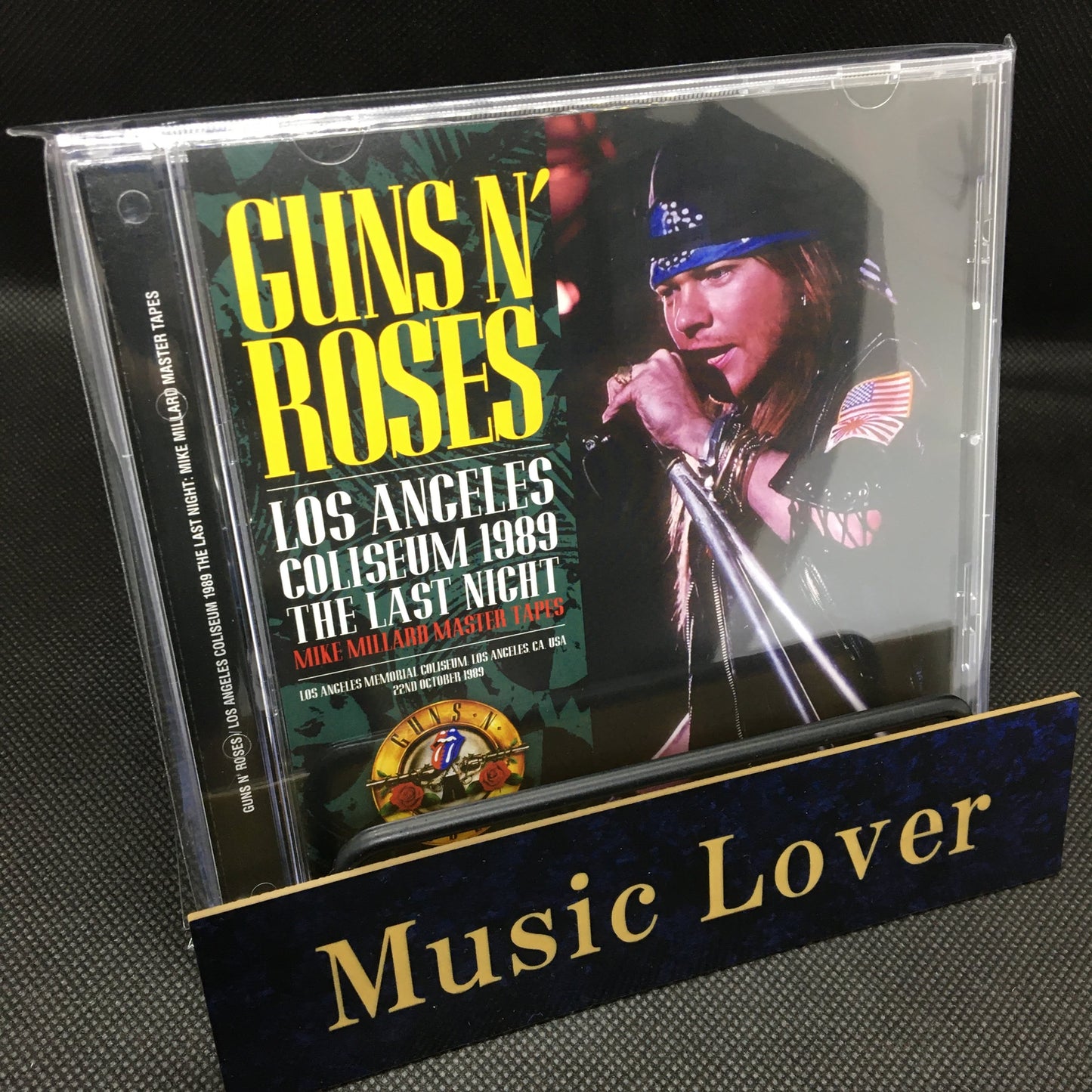 GUNS N' ROSES / LOS ANGELES COLISEUM 1989 THE LAST NIGHT MIKE MILLARD MASTER TAPES (1CD)