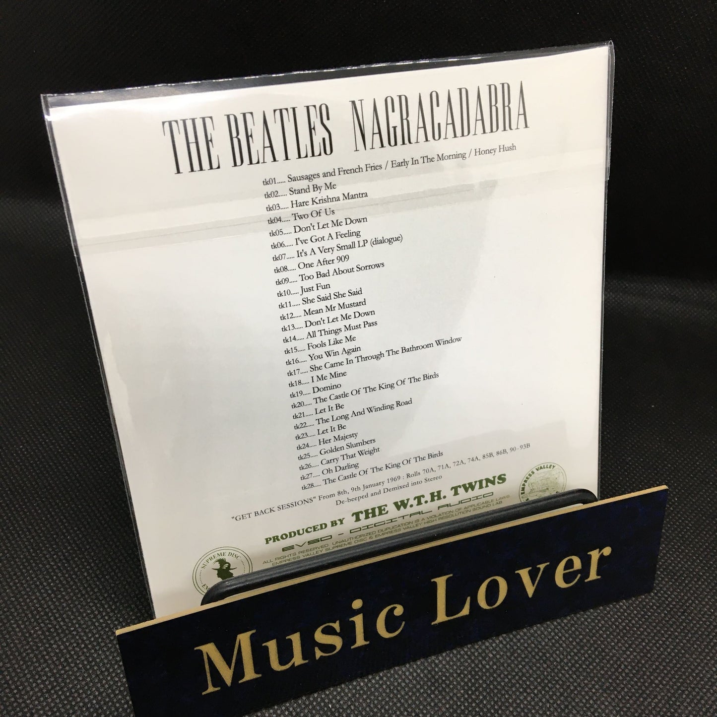 THE BEATLES / NAGRACADABRA (1CD) DEMIX Empress Valley New