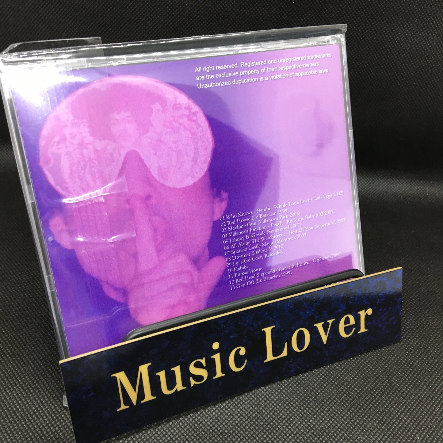 PRINCE / Play Like Hendrix (1CDR)
