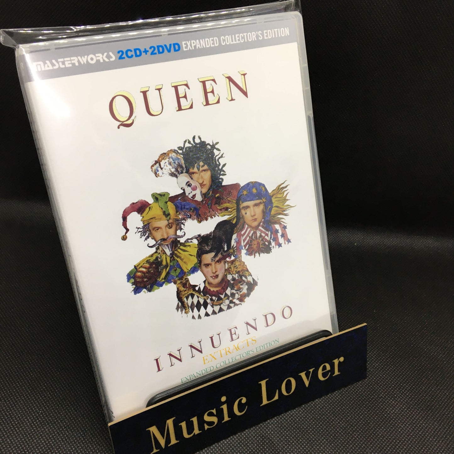QUEEN / INNUENDO ARTIFACTS & EXTRACTS EXPANDED COLLECTOR'S EDITION (4CD+3DVD)