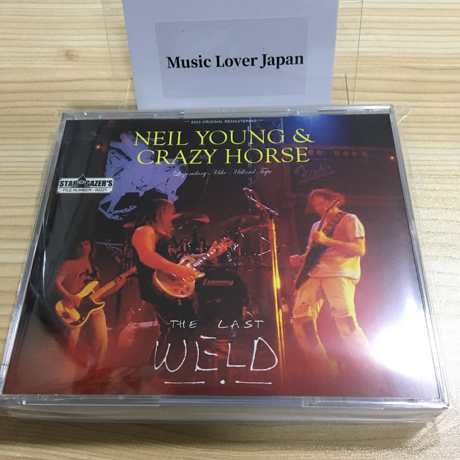 NEIL YOUNG u0026 CRAZY HORSE / LEGENDARY MIKE MILLARD TAPE THE LAST WELD ( –  Music Lover Japan