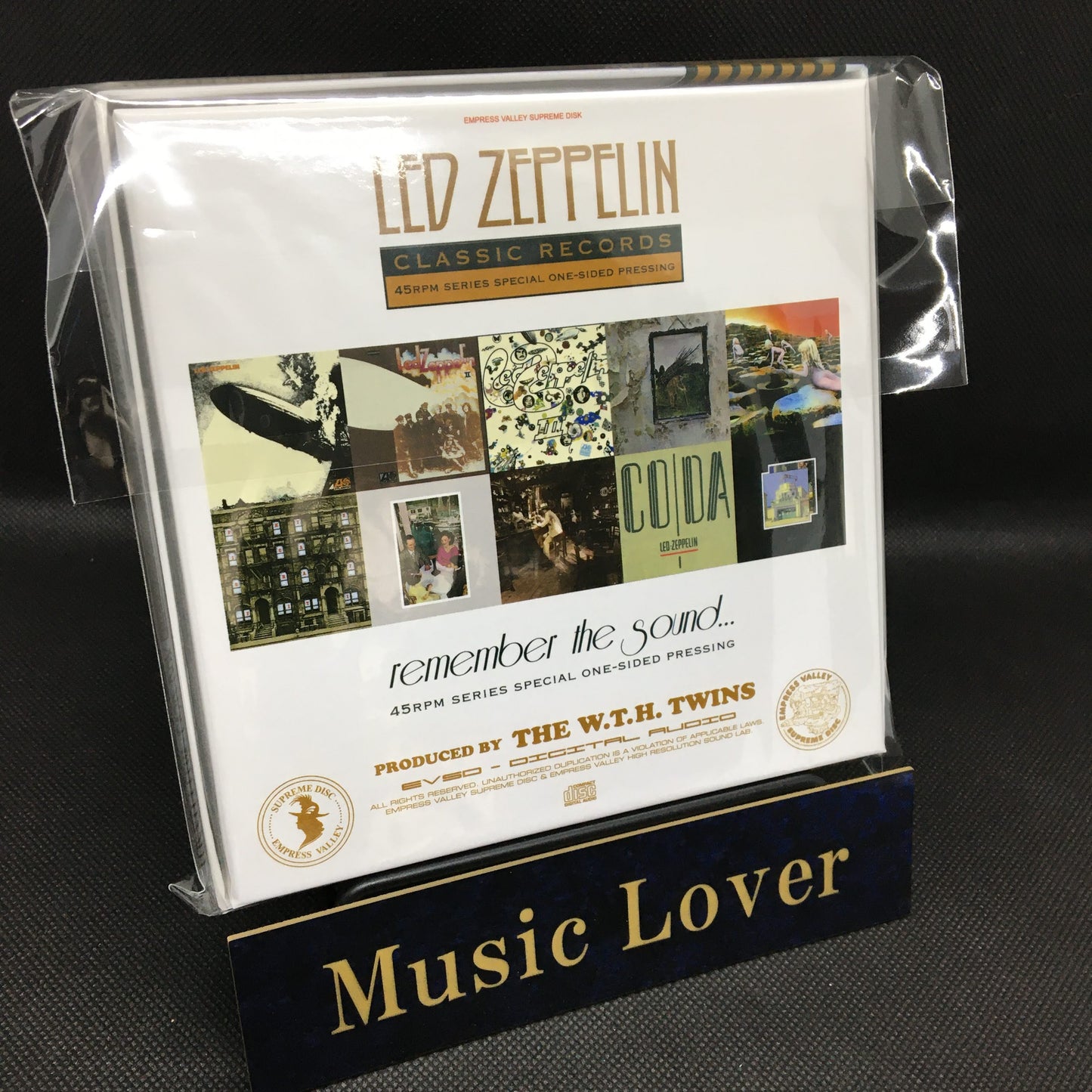 Led Zeppelin / Classic Records 45 RPM One Side Pressing 12CD Box Empress Valley