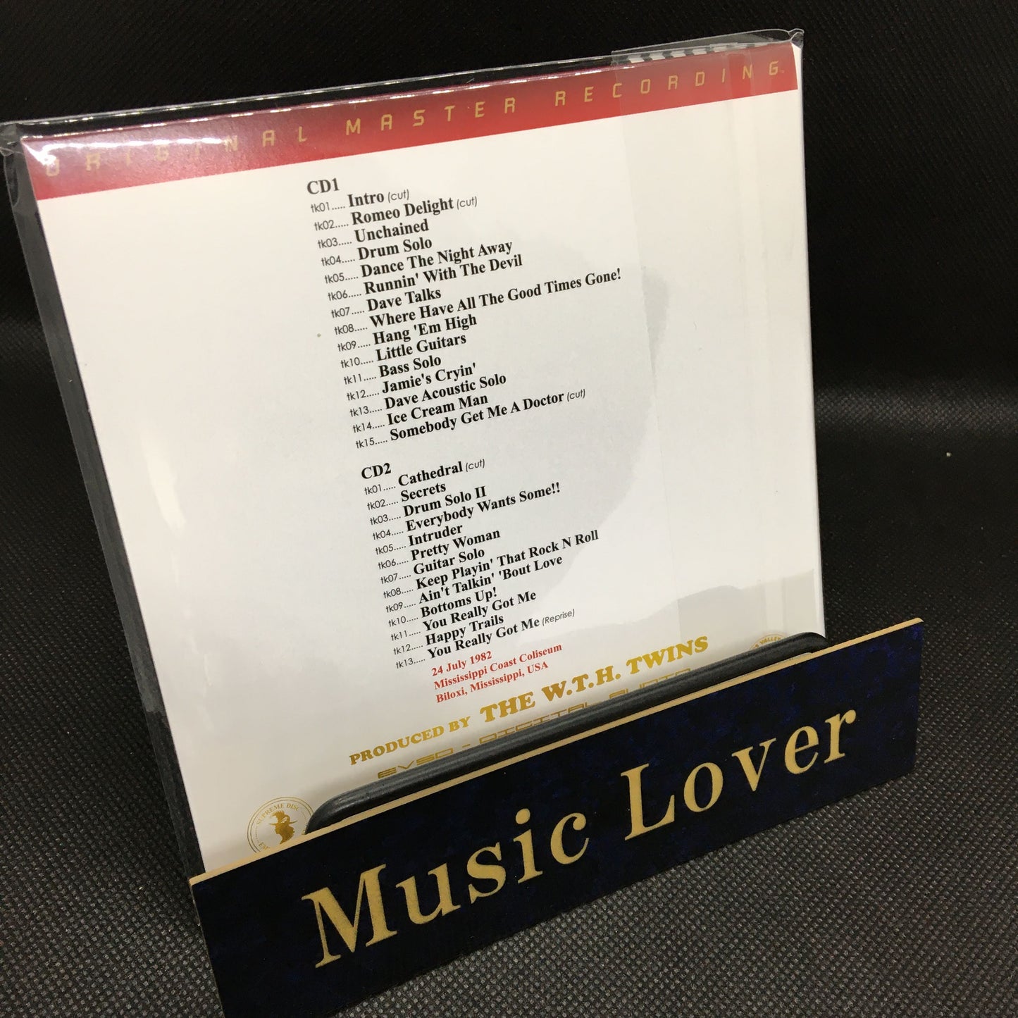 VAN HALEN / MISSISSIPPI NIGHT (2CD) Empress Valley New