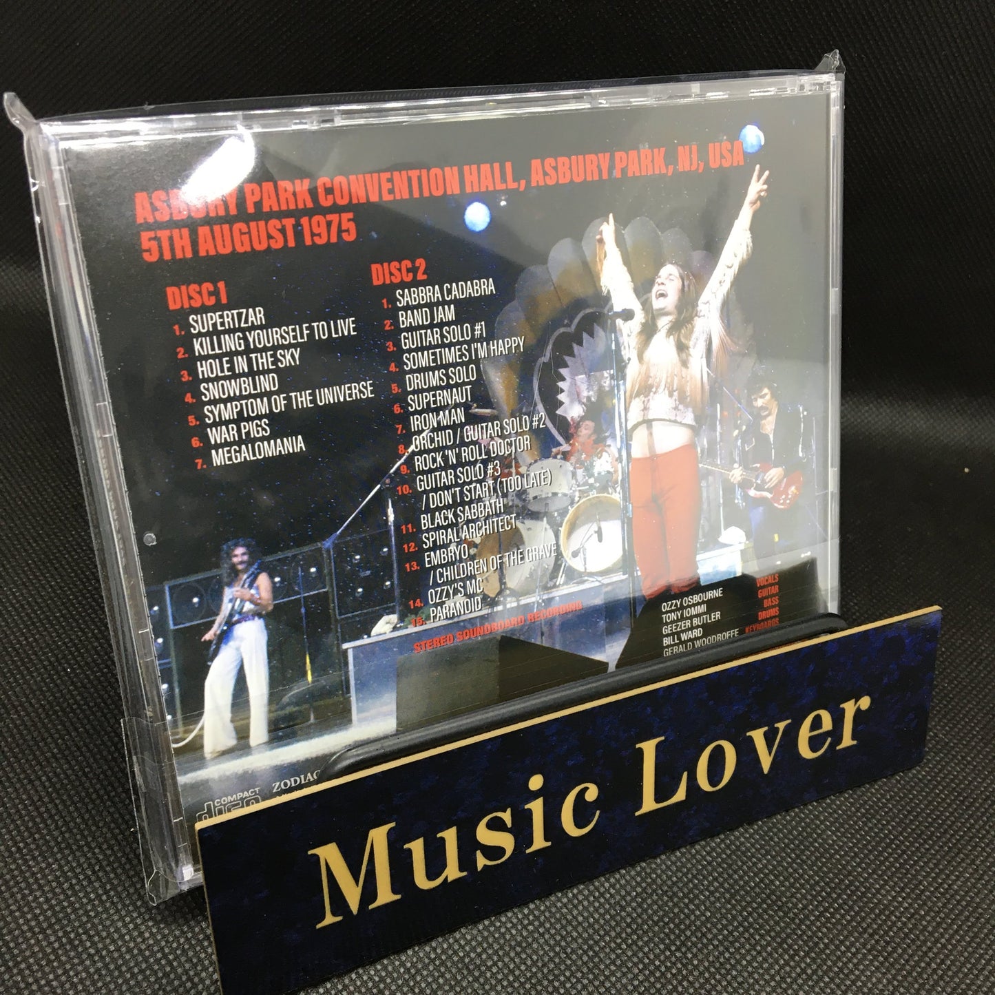 BLACK SABBATH / ASBURY PARK 1975 50TH ANNIVERSARY EDITION (2CD)