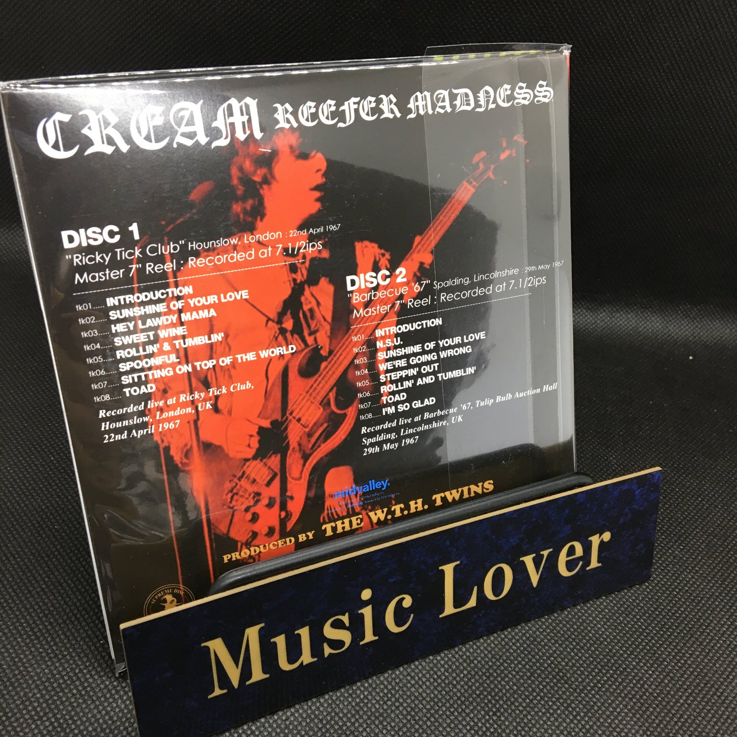 CREAM / REFFER MADNESS (2CD) Empress Valley