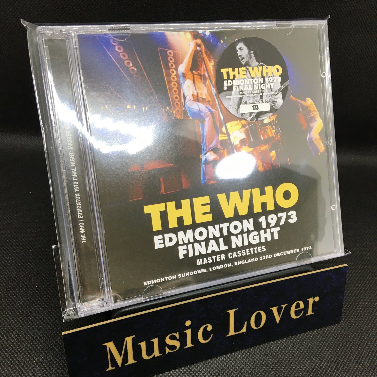 THE WHO / EDMONTON 1973 FINAL NIGHT MASTER CASSETTES (2CD)