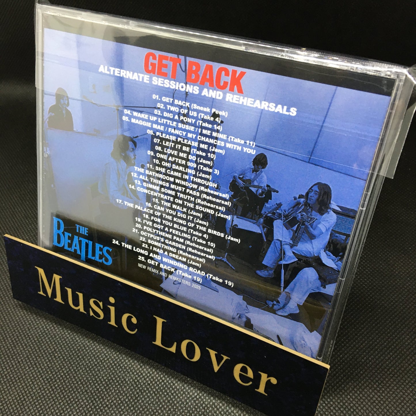THE BEATLES / GET BACK ALTERNATE SESSIONS AND REHEARSALS (1CDR)
