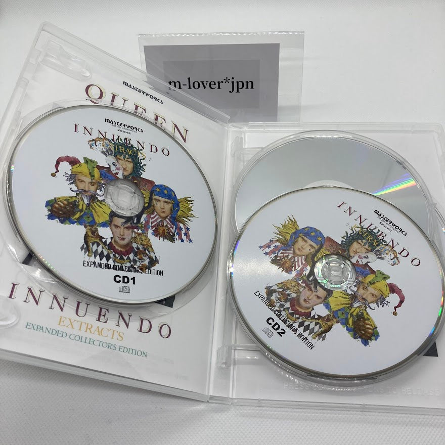 QUEEN / INNUENDO ARTIFACTS & EXTRACTS EXPANDED COLLECTOR'S EDITION (4CD+3DVD)
