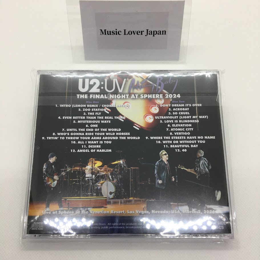 U2 / THE FINAL NIGHT AT SPHERE 2024 MULTIPLE IEM MATRIX MASTER EDITION –  Music Lover Japan