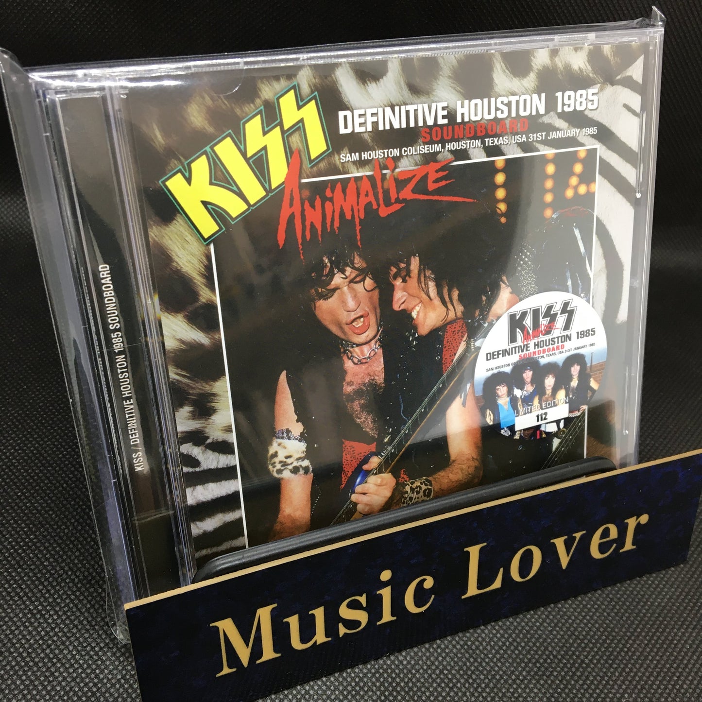KISS / DEFINITIVE HOUSTON 1985 SOUNDBOARD (2CD)