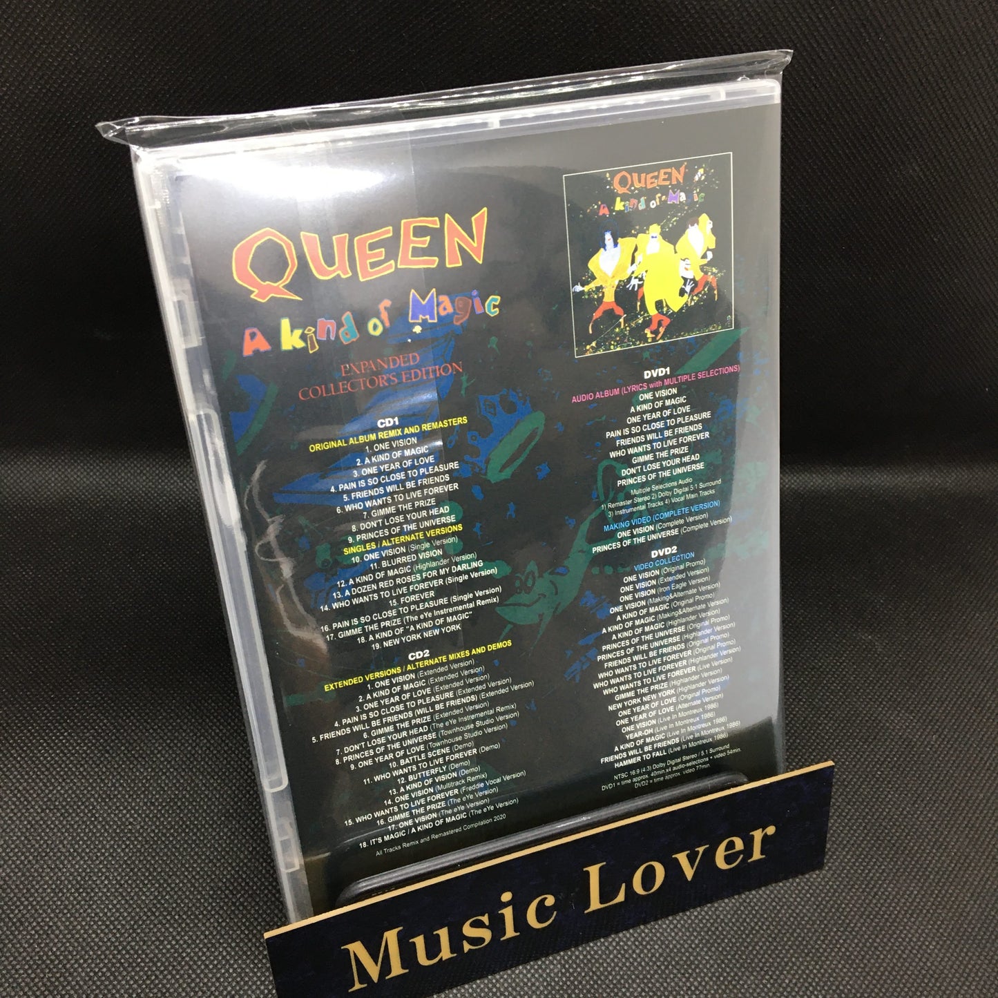 Queen A Kind Of Magic Expanded Collector's Edition Remix 2 CD 2 DVD Masterworks