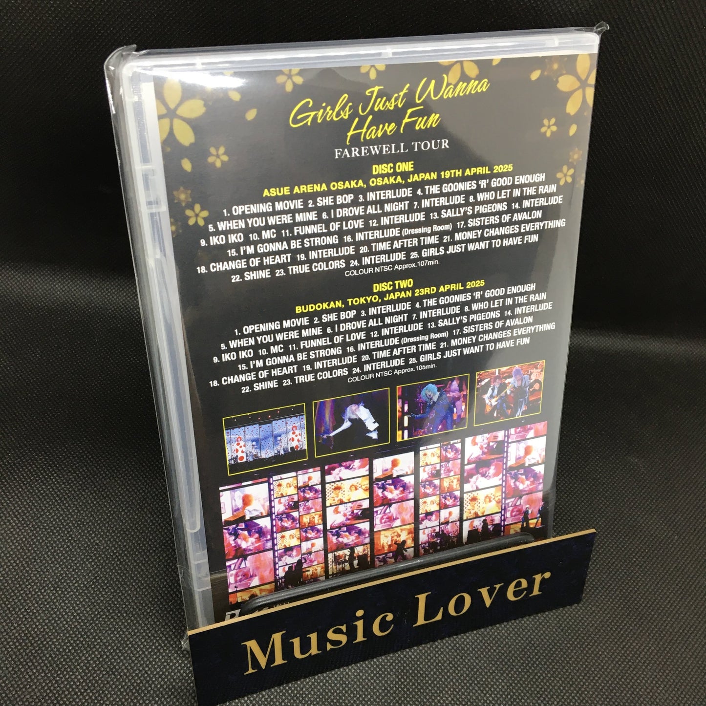 CYNDI LAUPER / FAREWELL TOUR IN JAPAN 2025 (2DVDR)