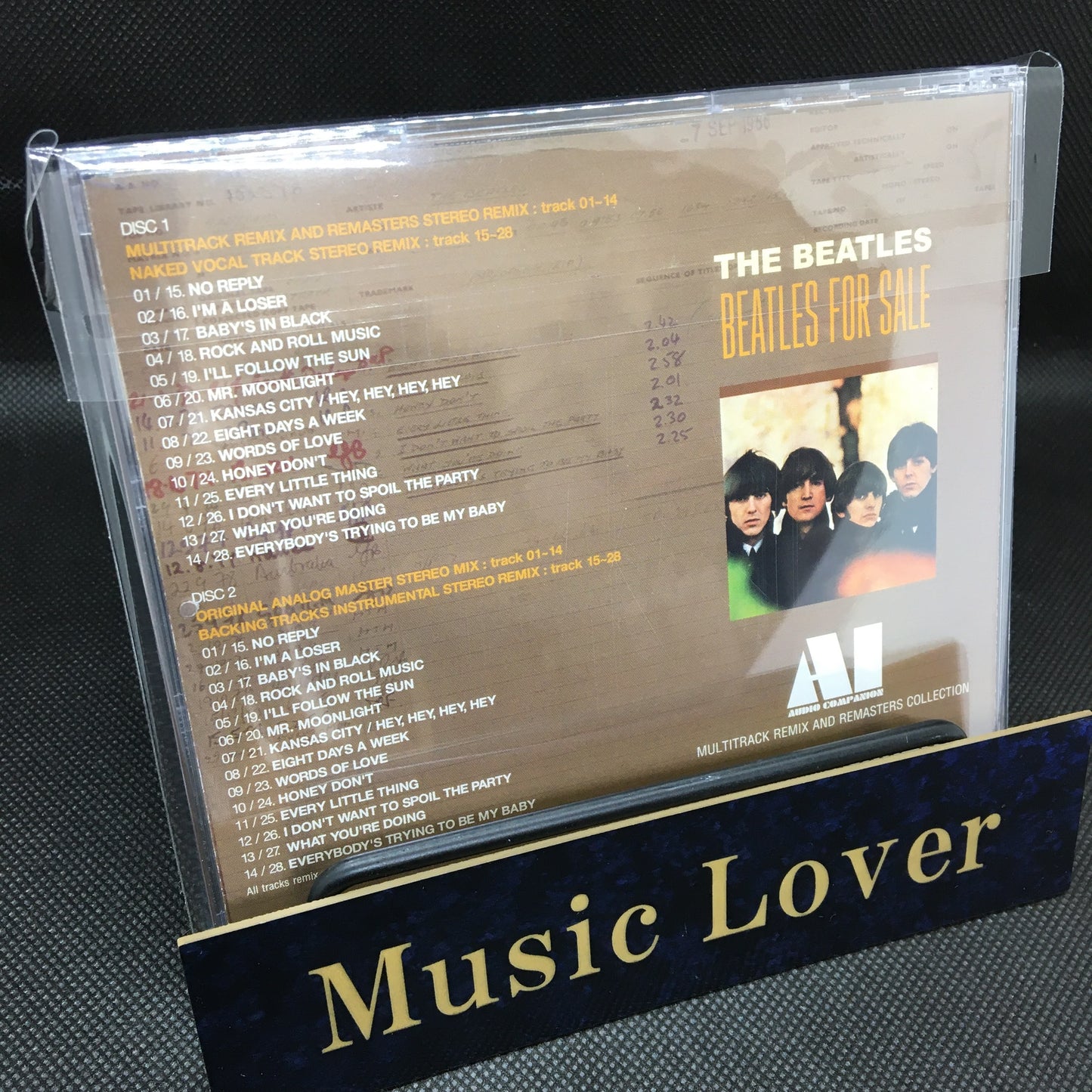 THE BEATLES / AI AUDIO COMPANION 18 Titles Set (42CD) No jewel case