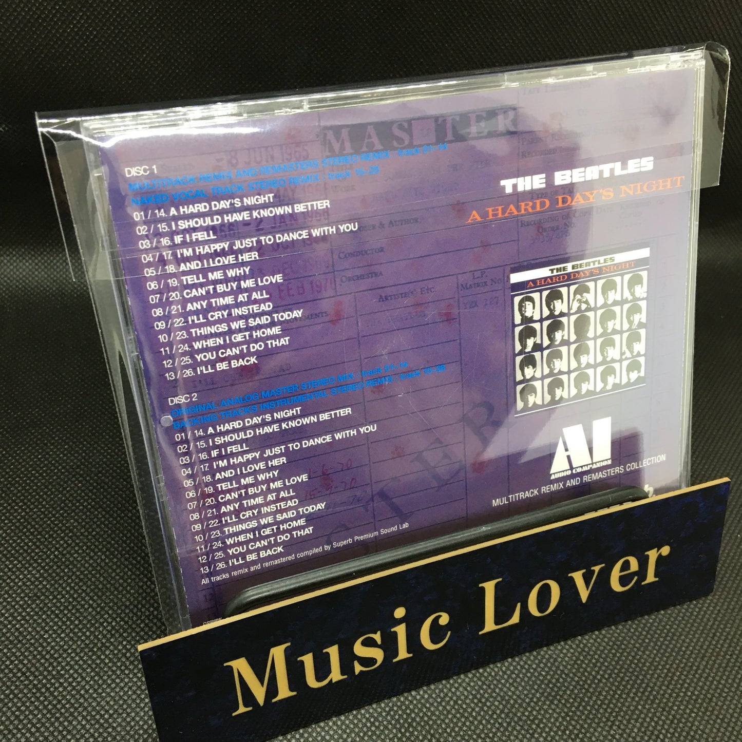 THE BEATLES / AI AUDIO COMPANION 18 Titles Set (42CD) No jewel case