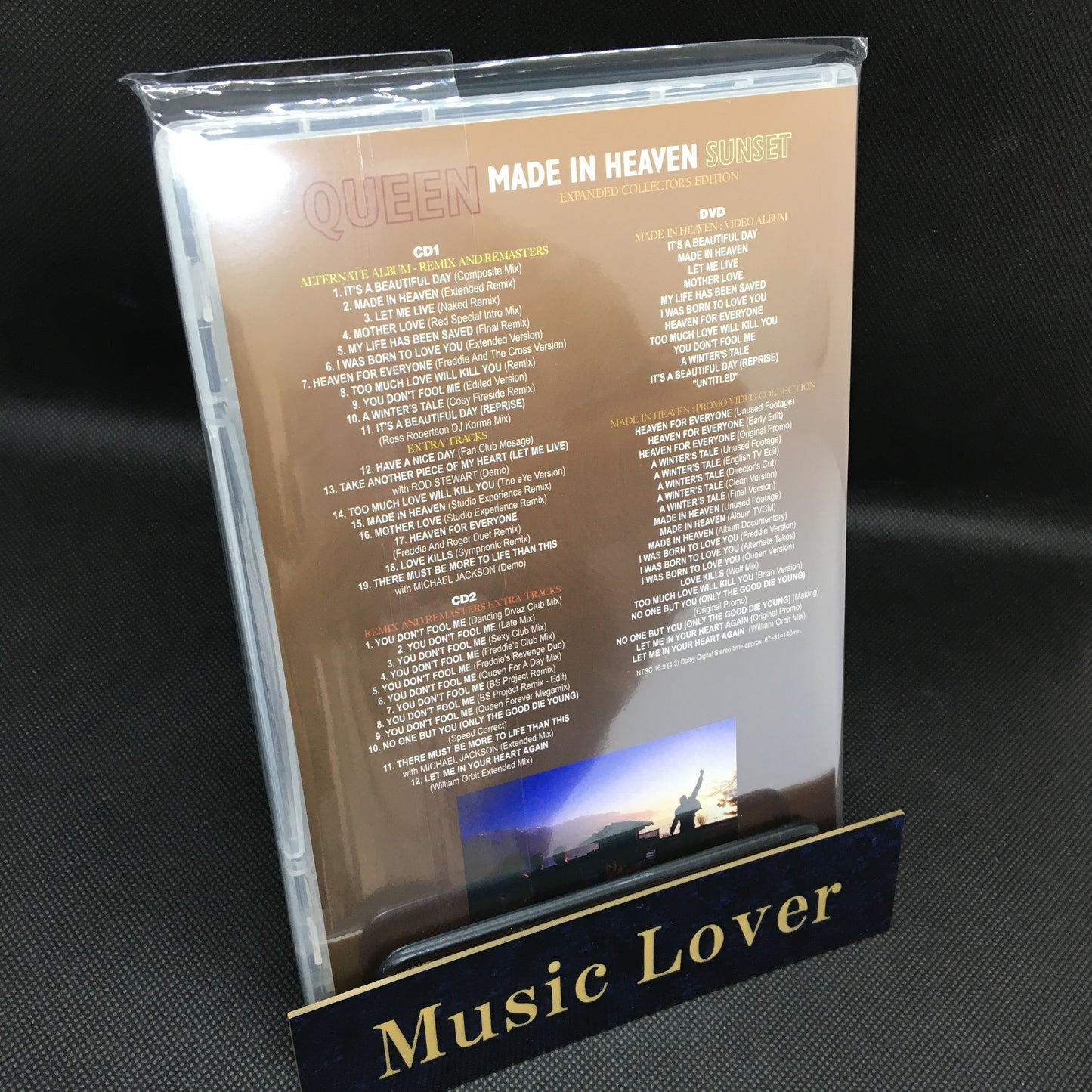 QUEEN / MADE IN HEAVEN SUNSET EXPANDED COLLECTOR'S EDITION (2CD+1DVD)