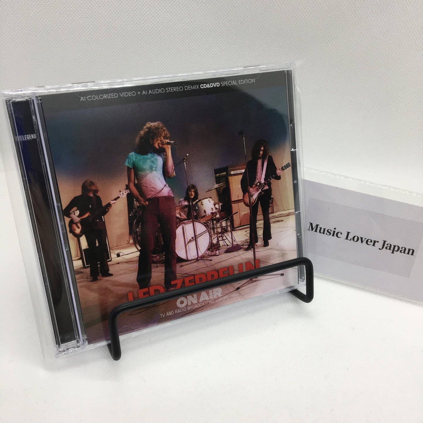 LED ZEPPELIN / ON AIR TV AND RADIO BROADCASTING EUROPE 1969 CD&DVD SPECIAL EDITION (1CD+1DVD)