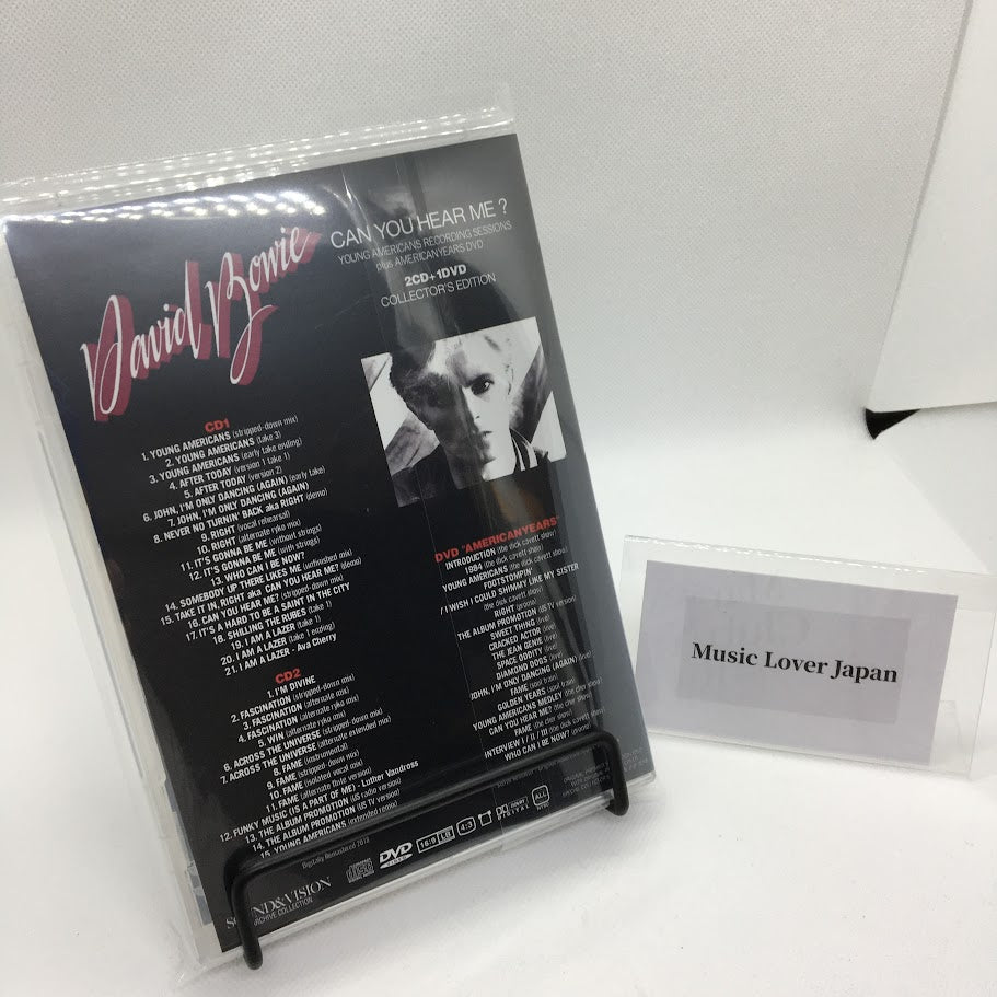 David Bowie Can You Hear Me? 1974-1975 2CD 1DVD Set 37 Tracks