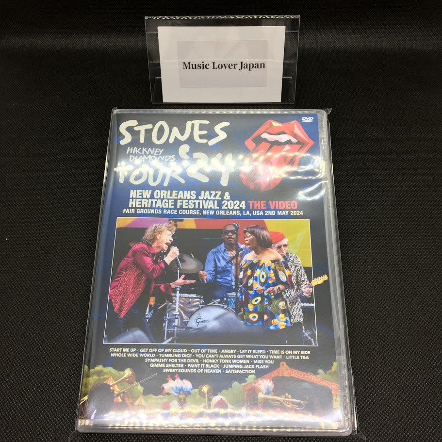 THE ROLLING STONES / NEW ORLEANS JAZZ & HERITAGE FESTIVAL 2024 THE VIDEO (1DVDR)