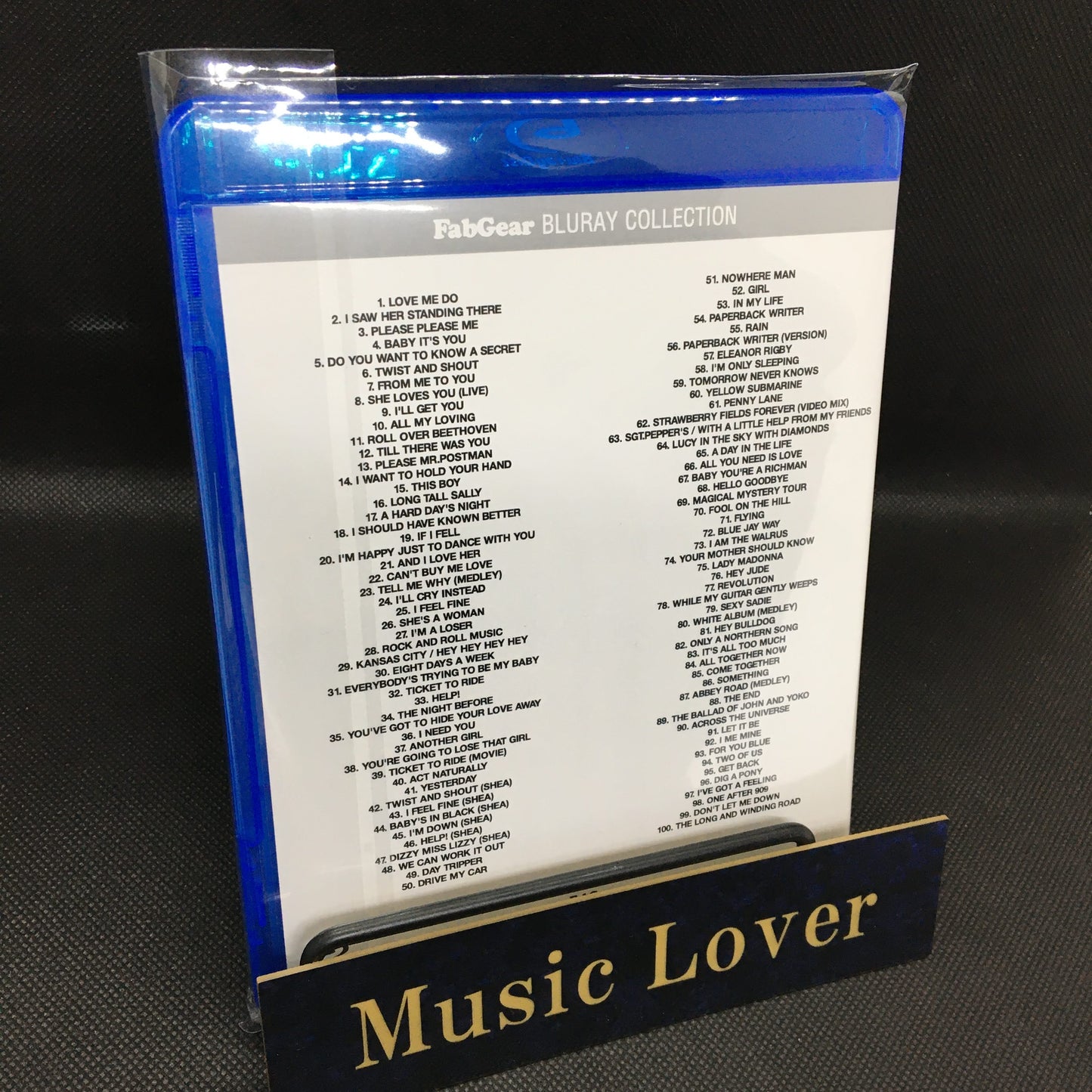 The Beatles Spanning The Years 1962-1970 Greatest 100 Blu-ray 1BDR
