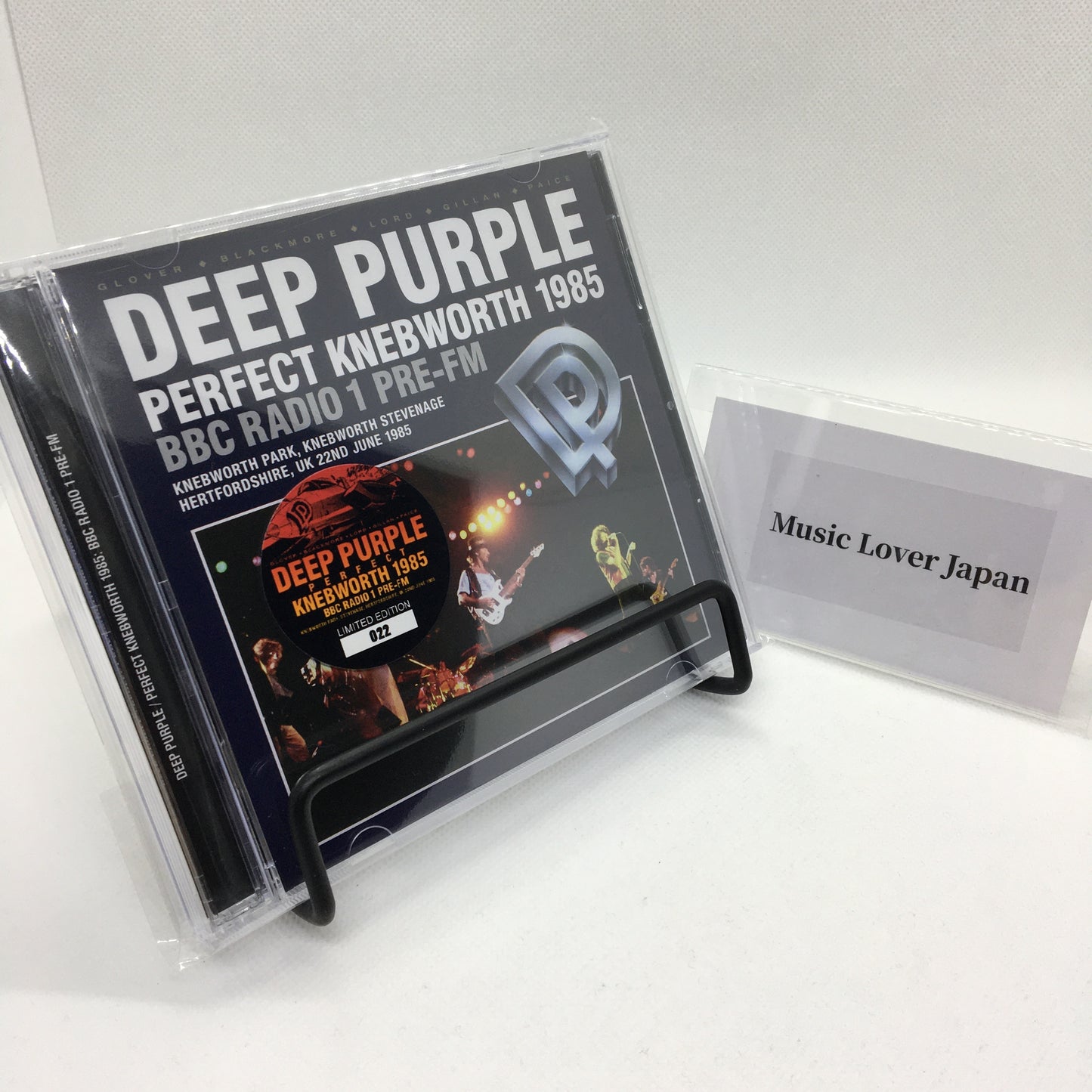 DEEP PURPLE / PERFECT KNEBWORTH 1985 BBC RADIO 1 PRE-FM STEREO SOUNDBOARD (2CD)