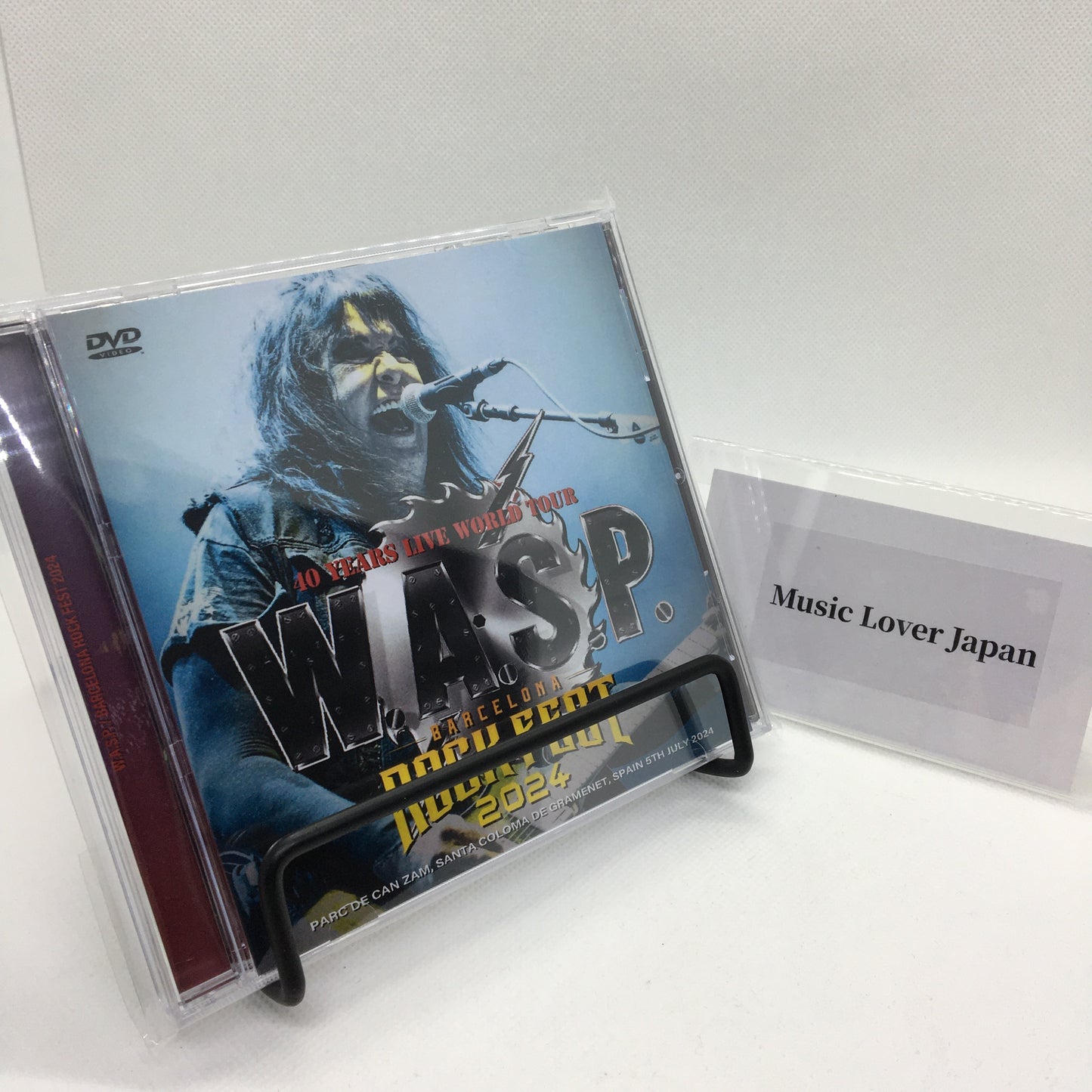 W.A.S.P. / BARCELONA ROCK FEST 2024 (1DVDR)