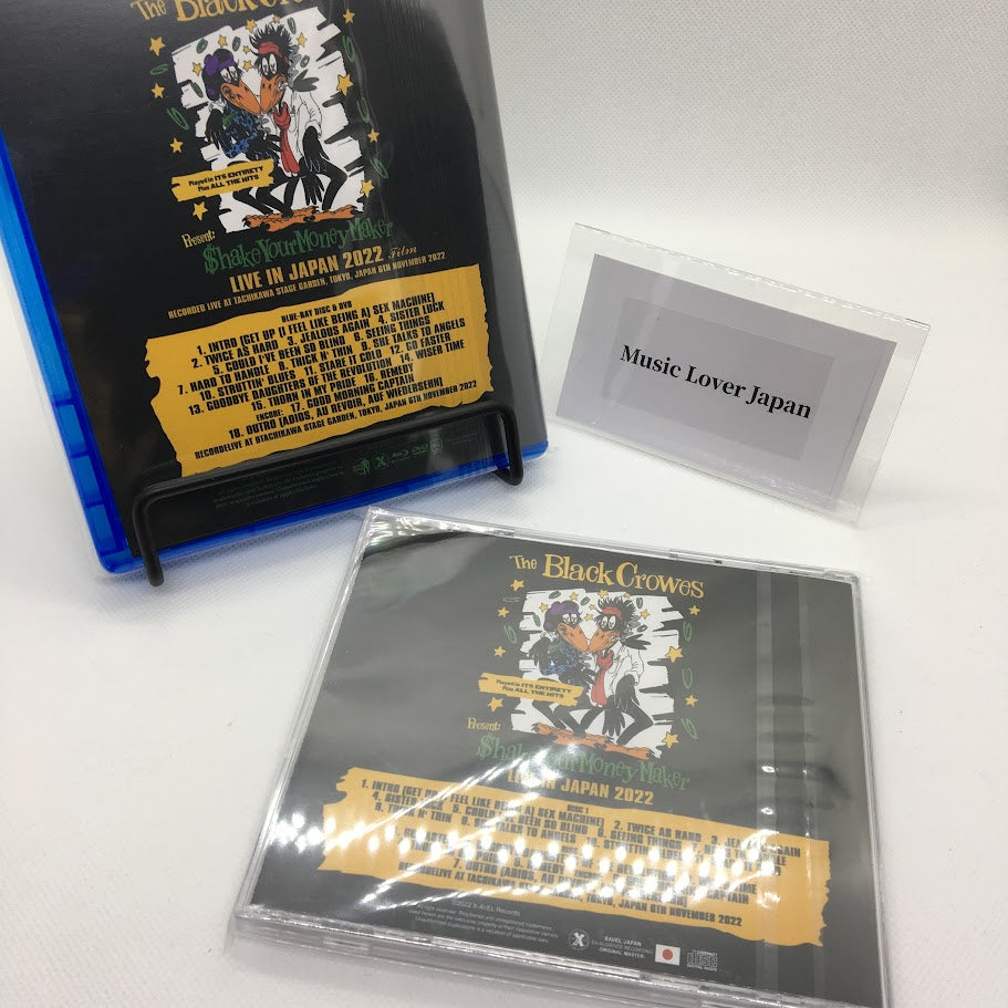 The Black Crowes / Live in Japan 2022 Limited Edition (2CDR+BDR+DVDR)
