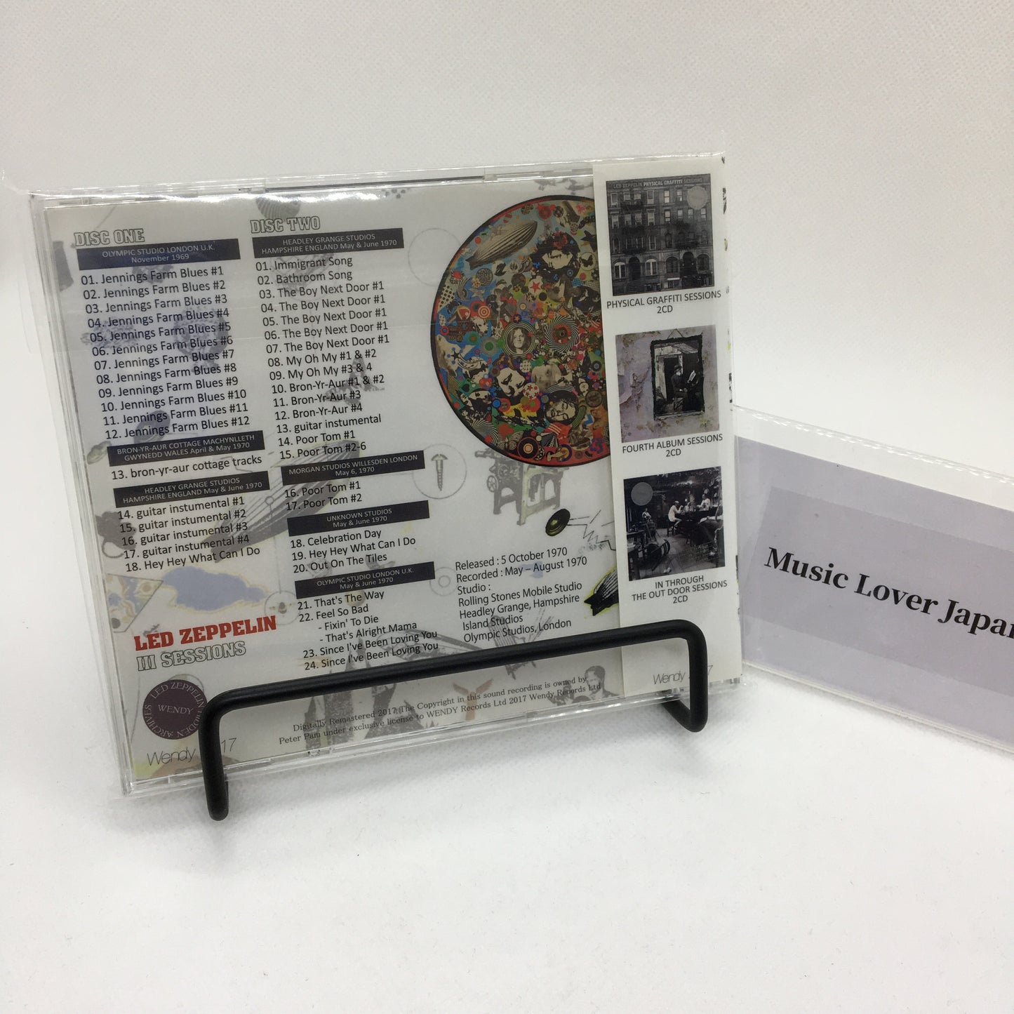 LED ZEPPELIN III SESSIONS 【2CD】