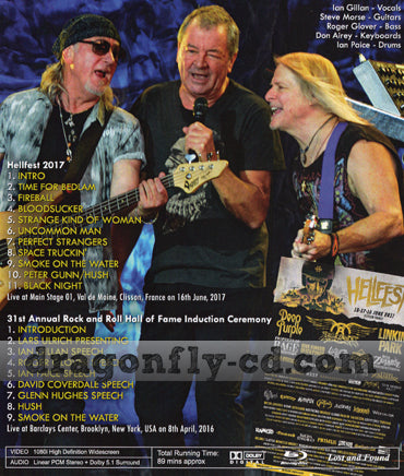 DEEP PURPLE / HELLFEST 2017 PRO SHOT (1BDR)