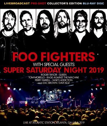 FOO FIGHTERS / SUPER SATURDAY NIGHT 2019 PRO SHOT (1BDR)