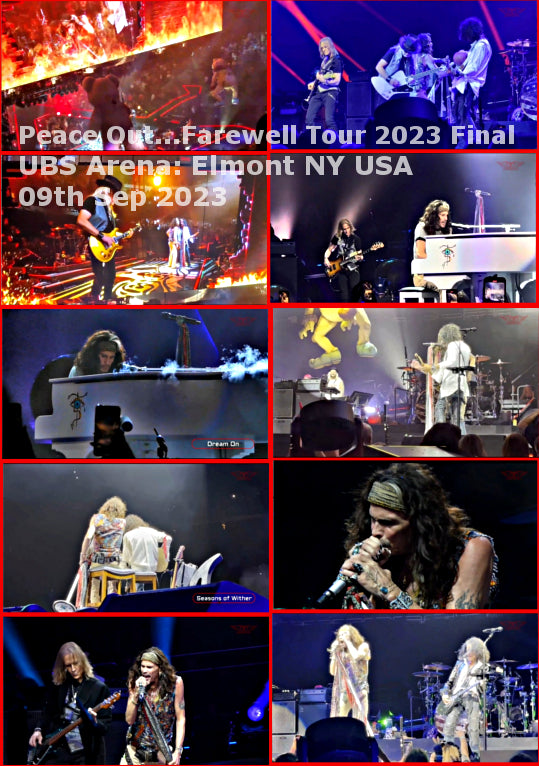 Aerosmith / Peace Out Farewell Tour 2023 Final (1DVDR)