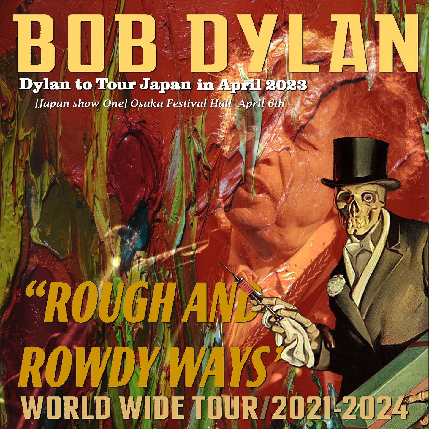 Bob Dylan / Rough and Rowdy Ways World Wide Tour 2023-2024 (2CDR)
