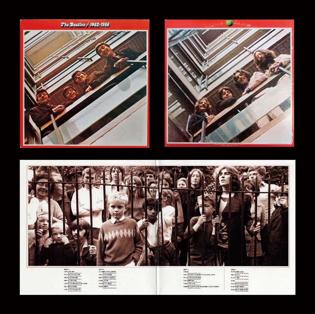 THE BEATLES / 1962-1966 (red) & 1967-1970 (blue) THE CAPITOL ALBUM MASTERS (2CD+2CD)