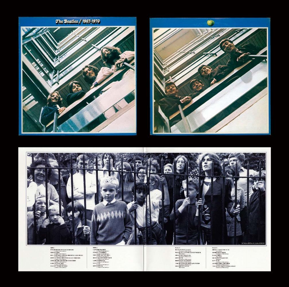 THE BEATLES / 1962-1966 (red) & 1967-1970 (blue) THE CAPITOL ALBUM MASTERS (2CD+2CD)