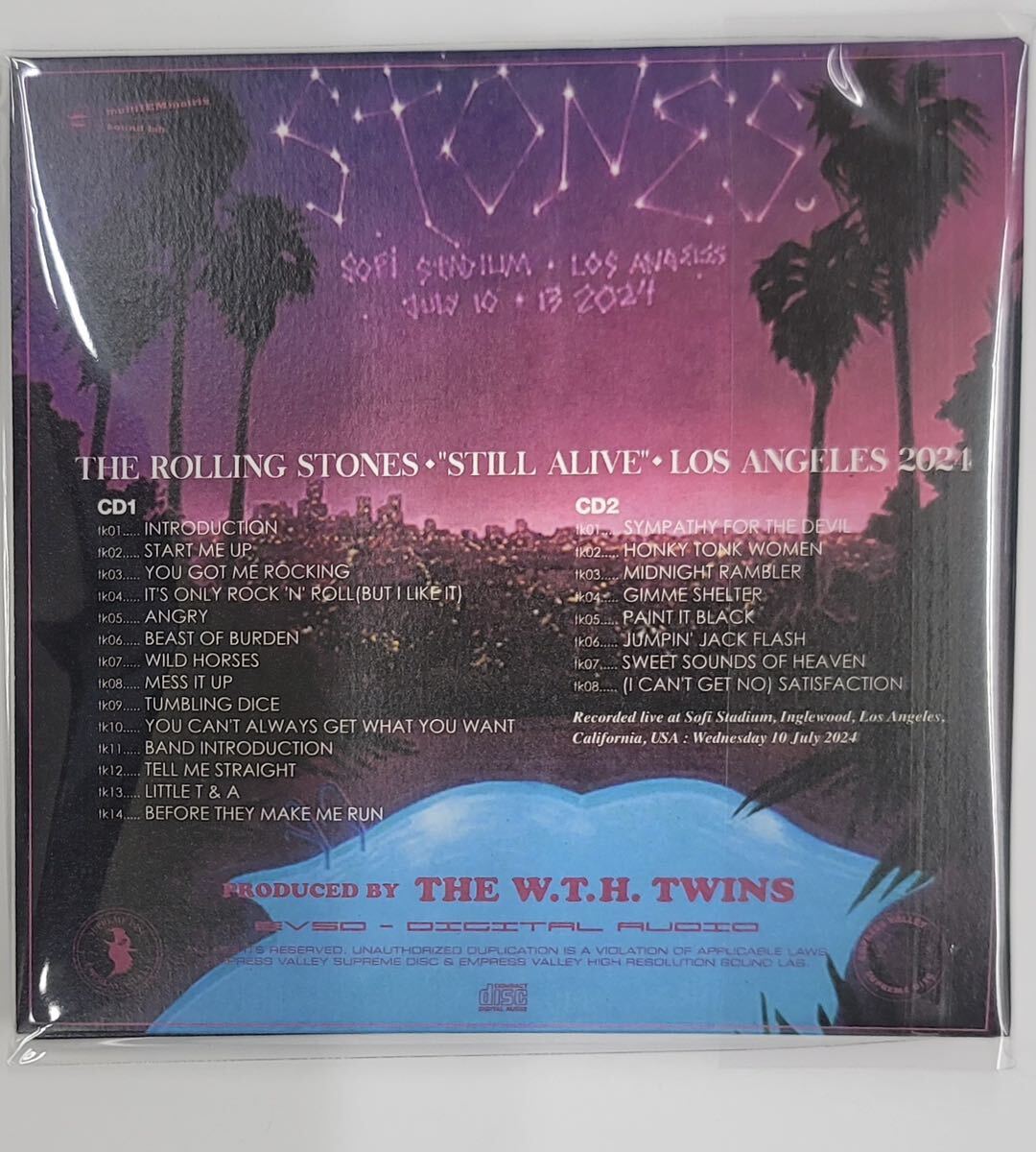 THE ROLLING STONES / STILL ALIVE Limited edition paper jacket (2CD)