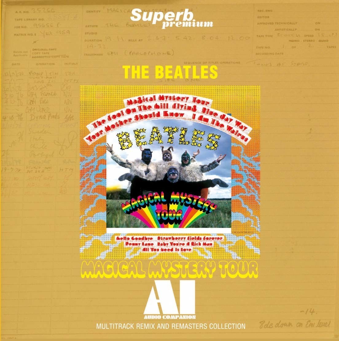 THE BEATLES / AI AUDIO COMPANION 3 Titles 8CD Set MAGICAL MYSTERY TOUR ABBEY ROAD LET IT BE