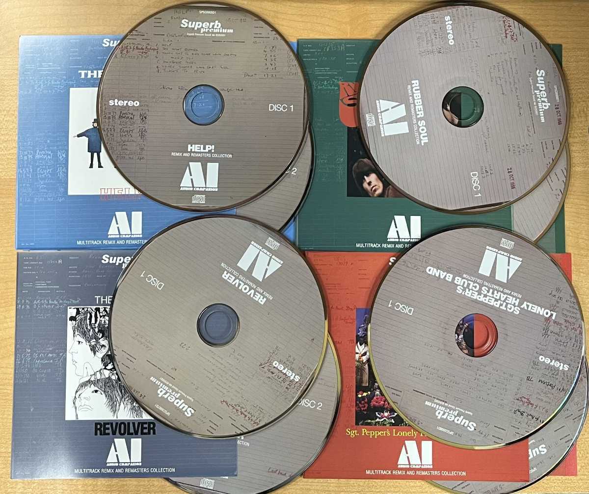THE BEATLES / AI AUDIO COMPANION 18 Titles Set (42CD) No jewel case
