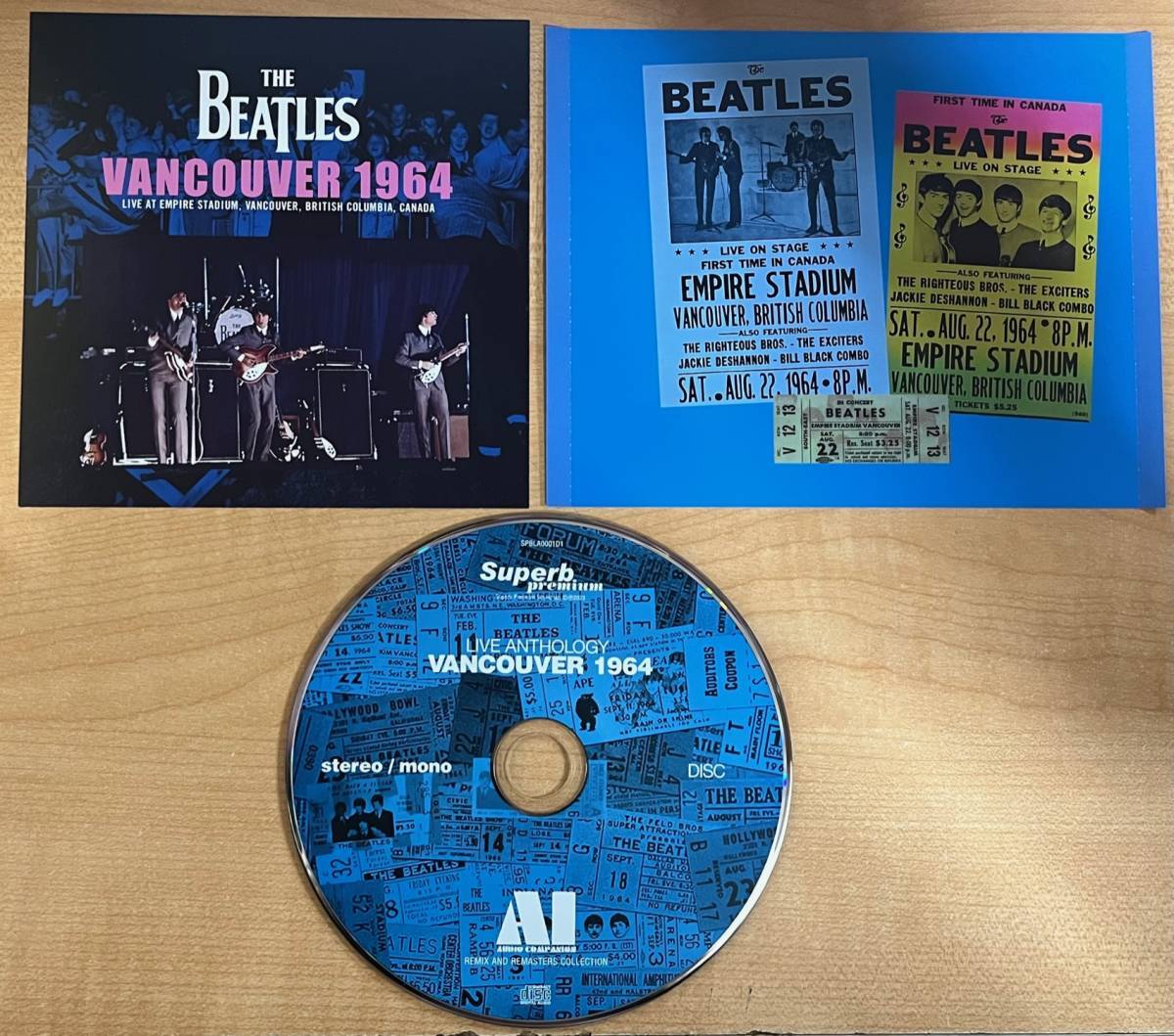 THE BEATLES / LIVE ANTHOLOGY 1964 4Titles Set (4CD)