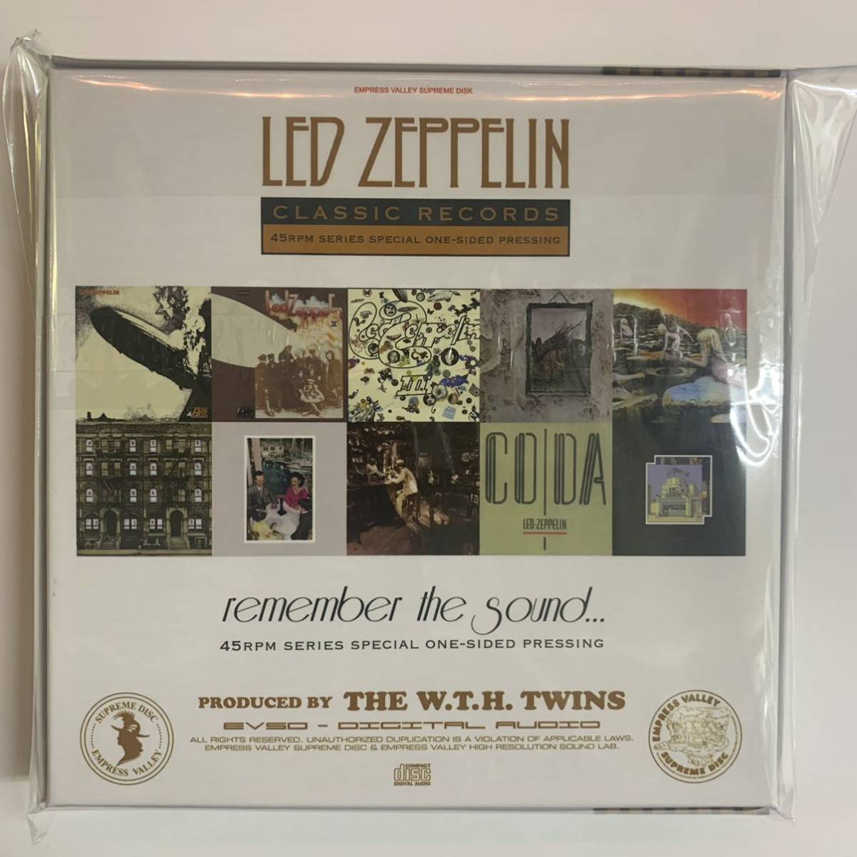 Led Zeppelin / Classic Records 45 RPM One Side Pressing 12CD Box Empre –  Music Lover Japan