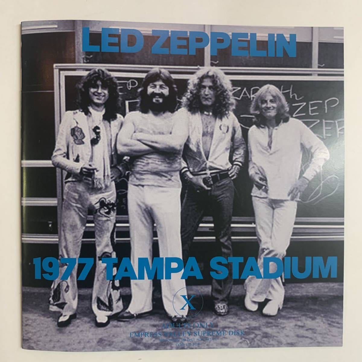 LED ZEPPELIN / THUNDER STORM TAMPA STADIUM 1977 promo version (2CD)