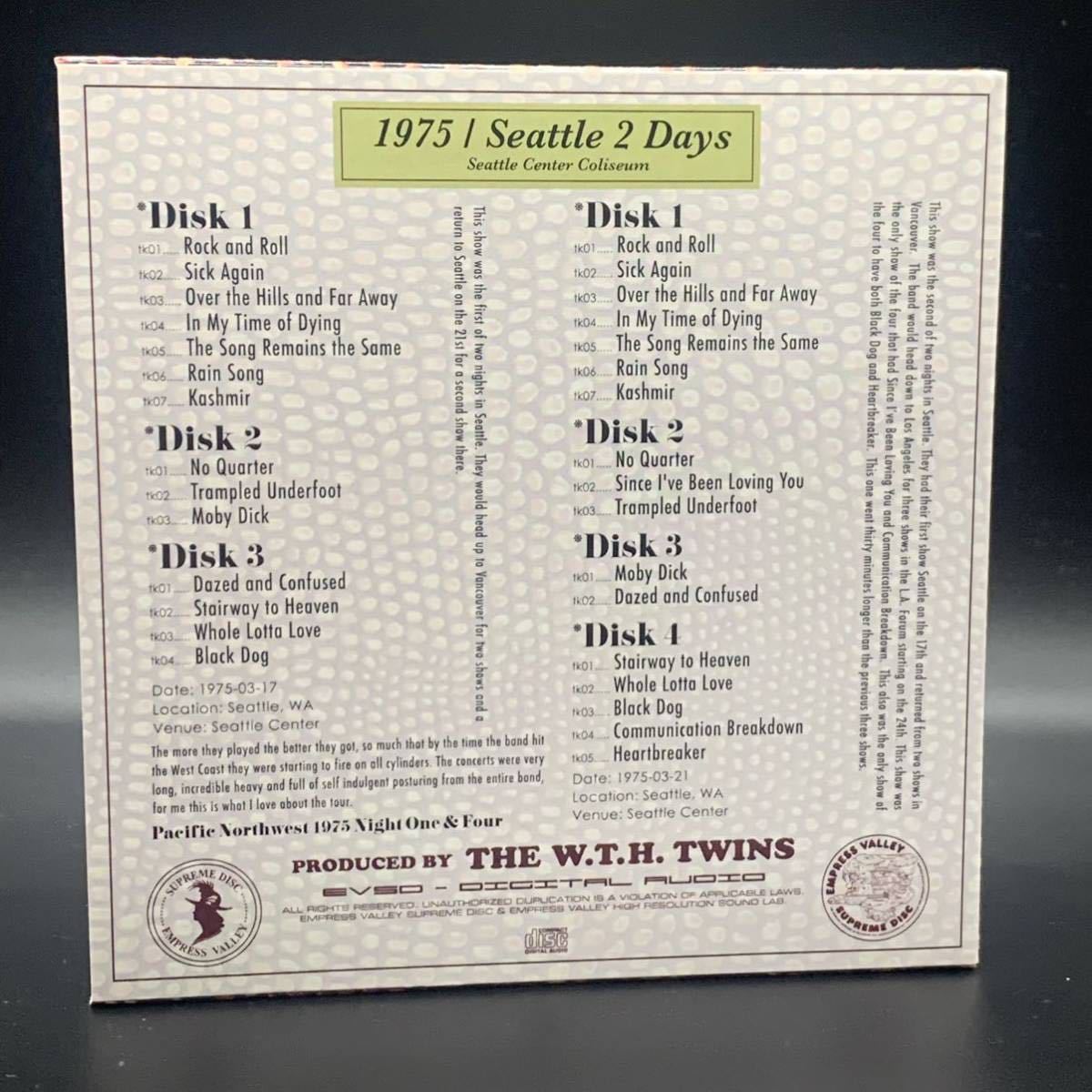 LED ZEPPELIN / EMERGENCE OF GREAT MONSTER BOX (13CD) Empress Valley