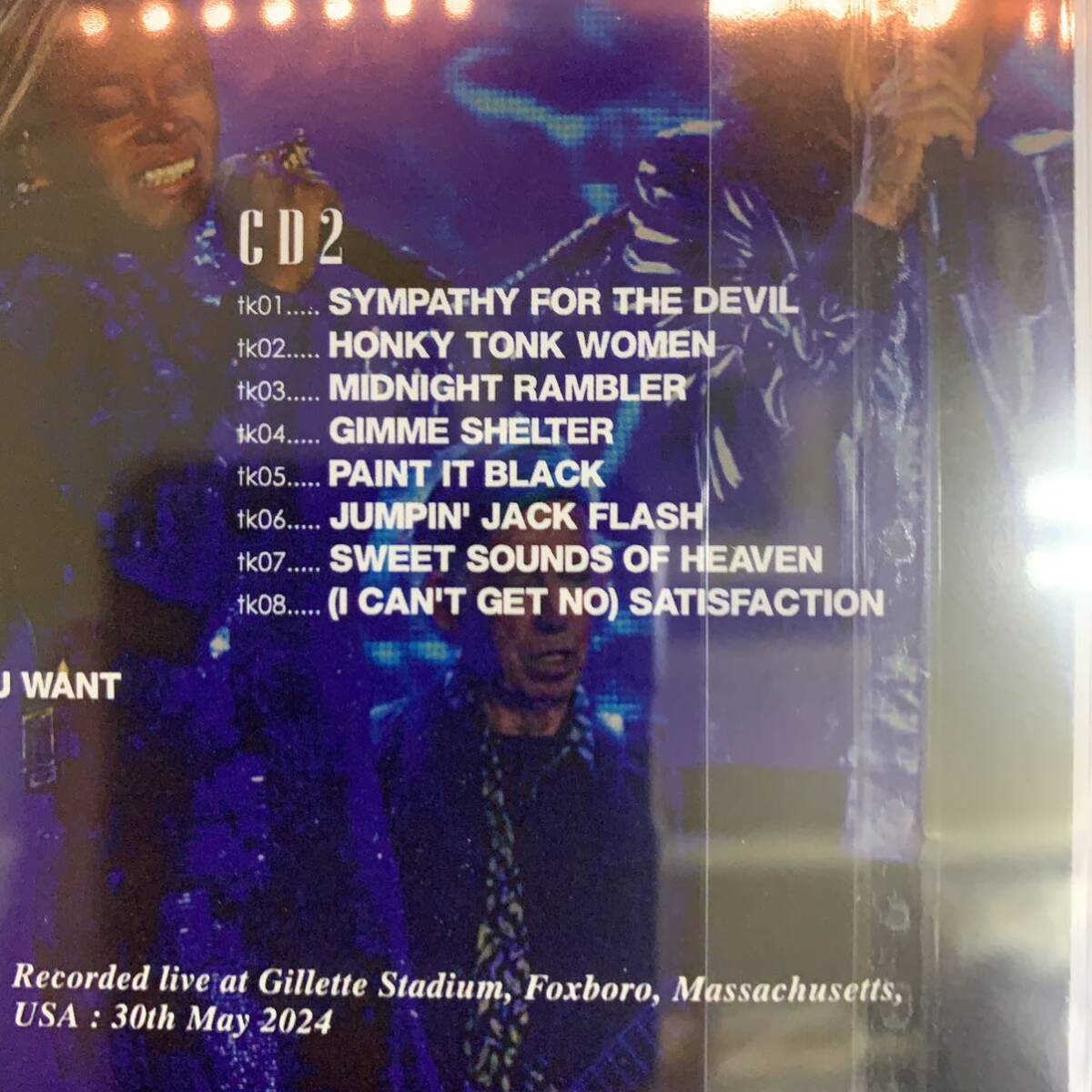 THE ROLLING STONES / FOXBORO 2024 (2CD)